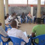 Mathieu, volontaire au Centre Culturel Loyola à Lomé